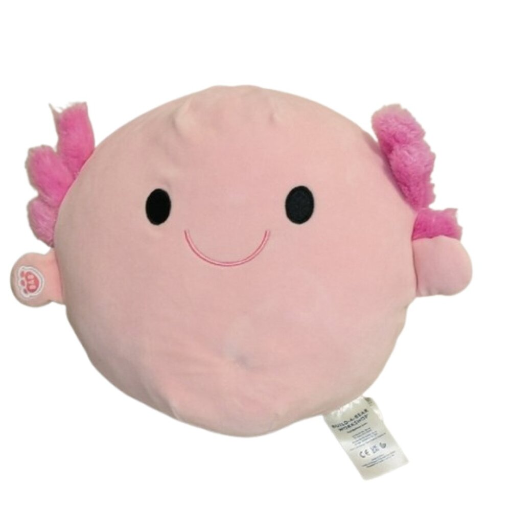 Build A Bear BAB Pink Axolotl Plush Stuffed Animal